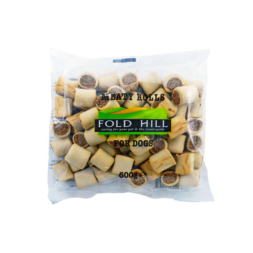 Fold-Hill-Meaty-Rolls-Dog-Treats-600g Fold-Hill-Meaty-Rolls-Dog-Treats-600g